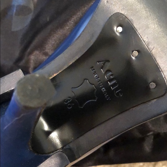 Acne Studios mule in heels - Picture 2 of 5